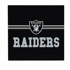 Las Vegas Raiders Wood Wall Sign, 12x12, NFL, Home