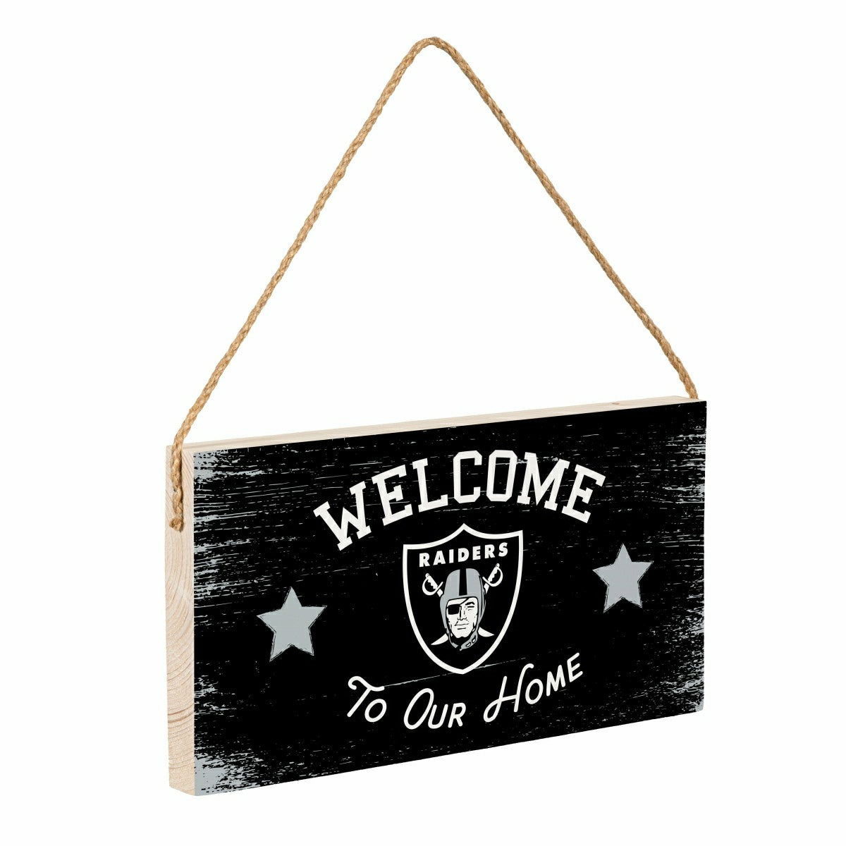 Las Vegas Raiders Wood Wall Sign, 6x11, NFL, Home