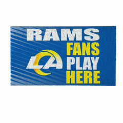 Los Angeles Rams Fan Mat, 28"x16", NFL