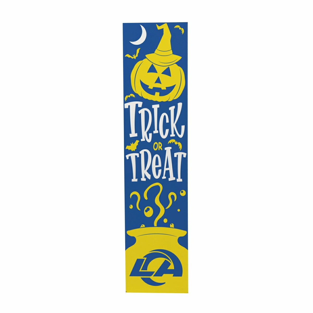 47" Double Sided Leaner, Los Angeles Rams, Halloween, NFL, Home
