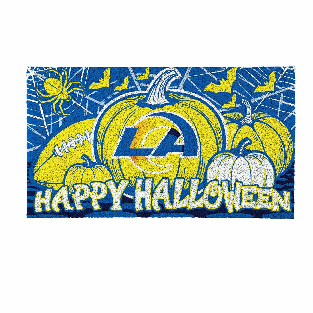 Los Angeles Rams Halloween PVC Mat, 28"x16", NFL