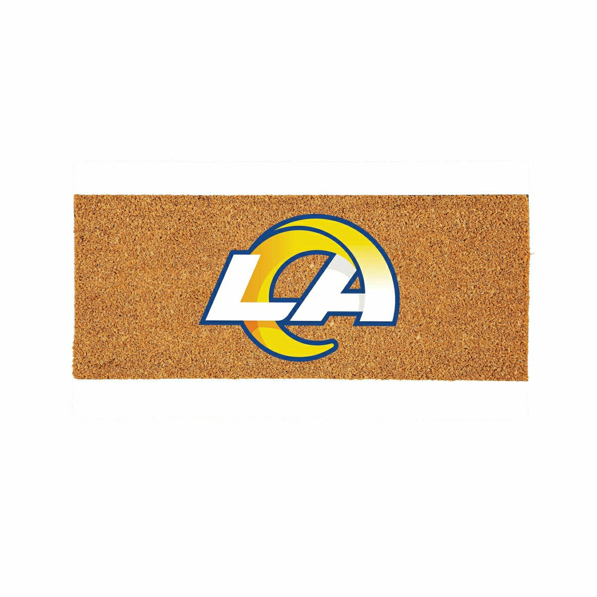 Los Angeles Rams Extra Large Full Color Coir Mat, 60"x24", NFL