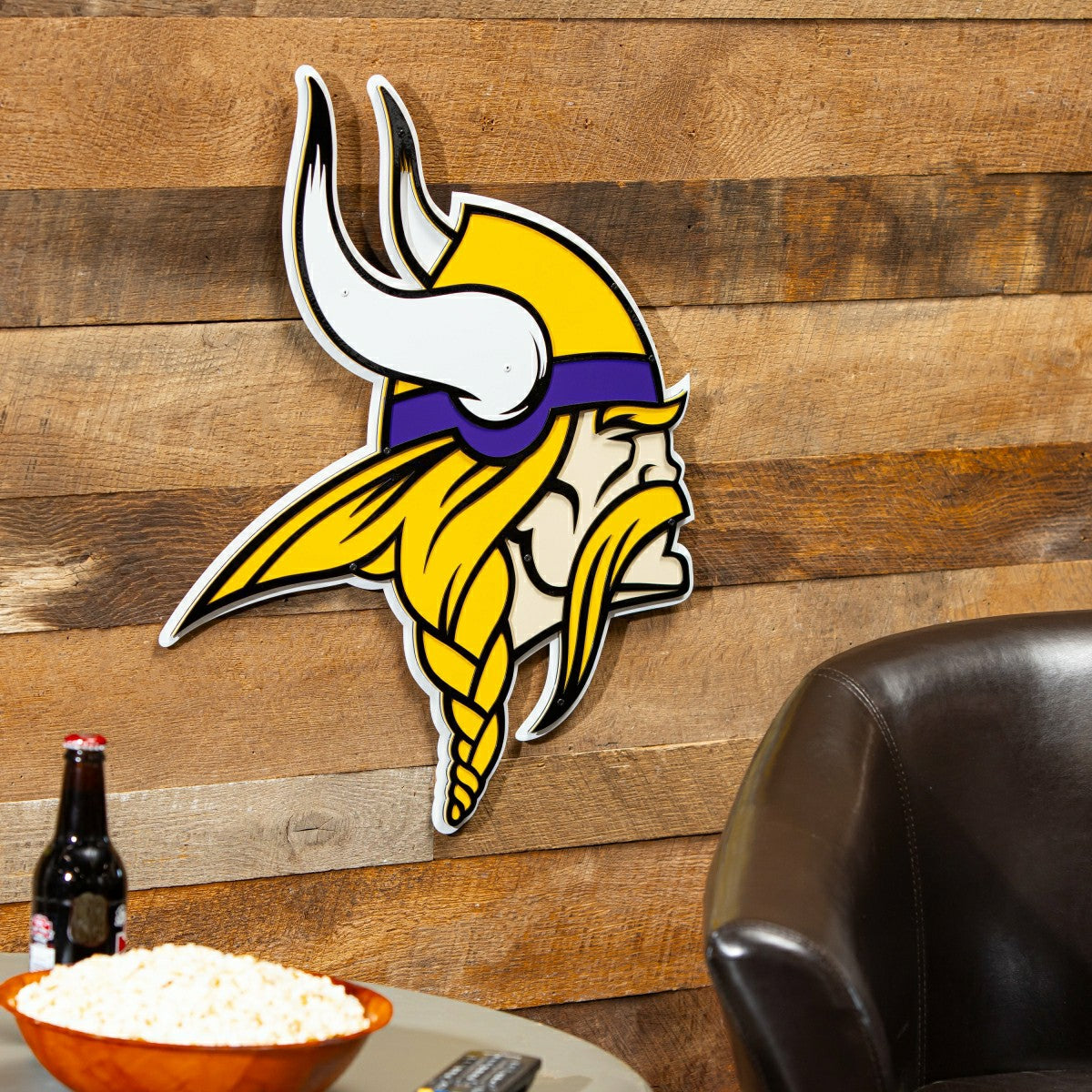 Minnesota Vikings Premier Metal Wall Art, NFL, Home