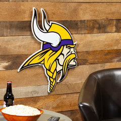 Minnesota Vikings Premier Metal Wall Art, NFL, Home