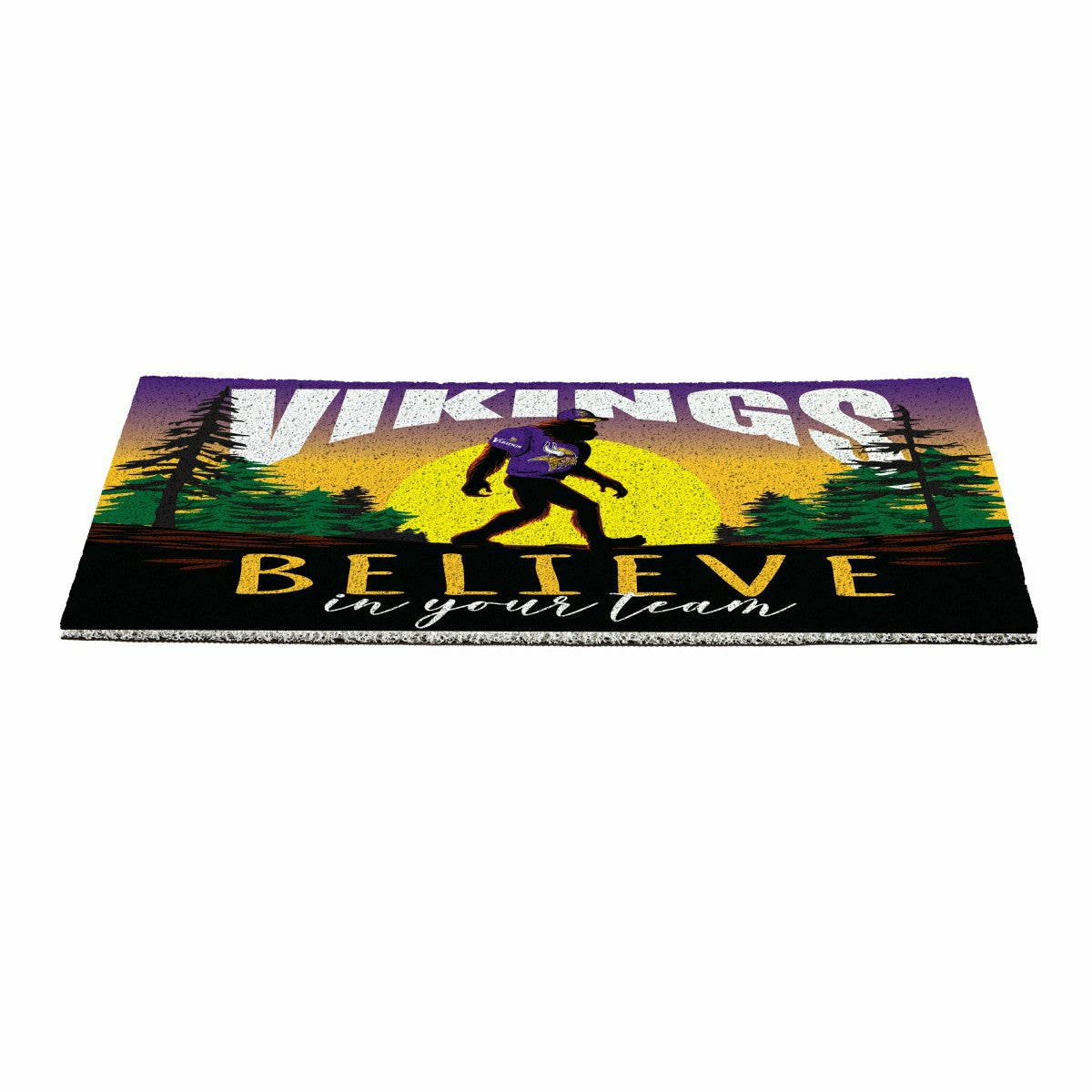 Minnesota Vikings Bigfoot PVC Mat, 28"x16", NFL