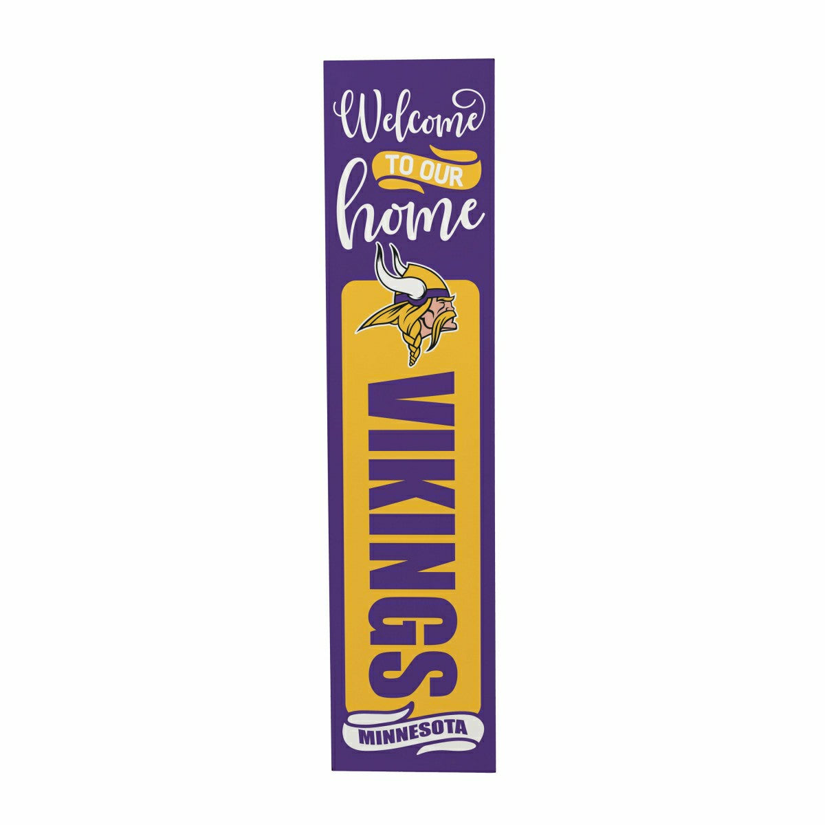 47" Double Sided Leaner, Minnesota Vikings, Halloween, NFL, Home