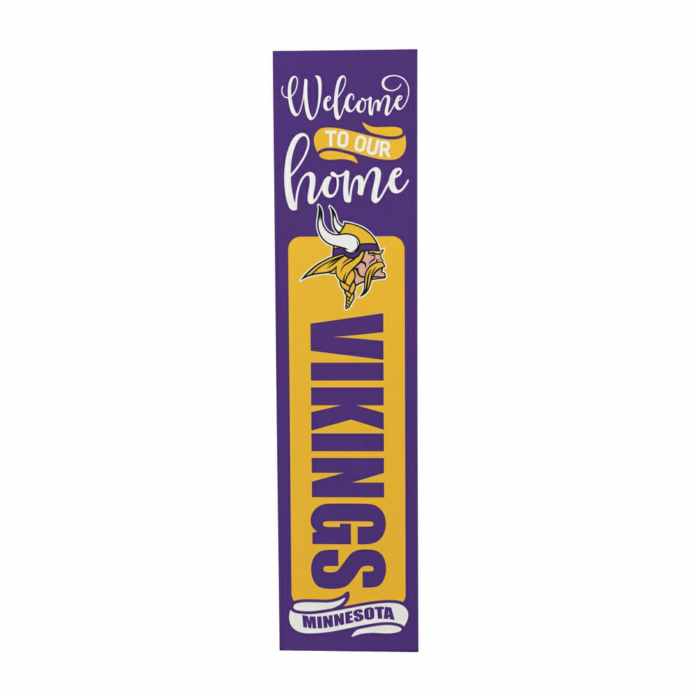 47" Double Sided Leaner, Minnesota Vikings, Halloween, NFL, Home
