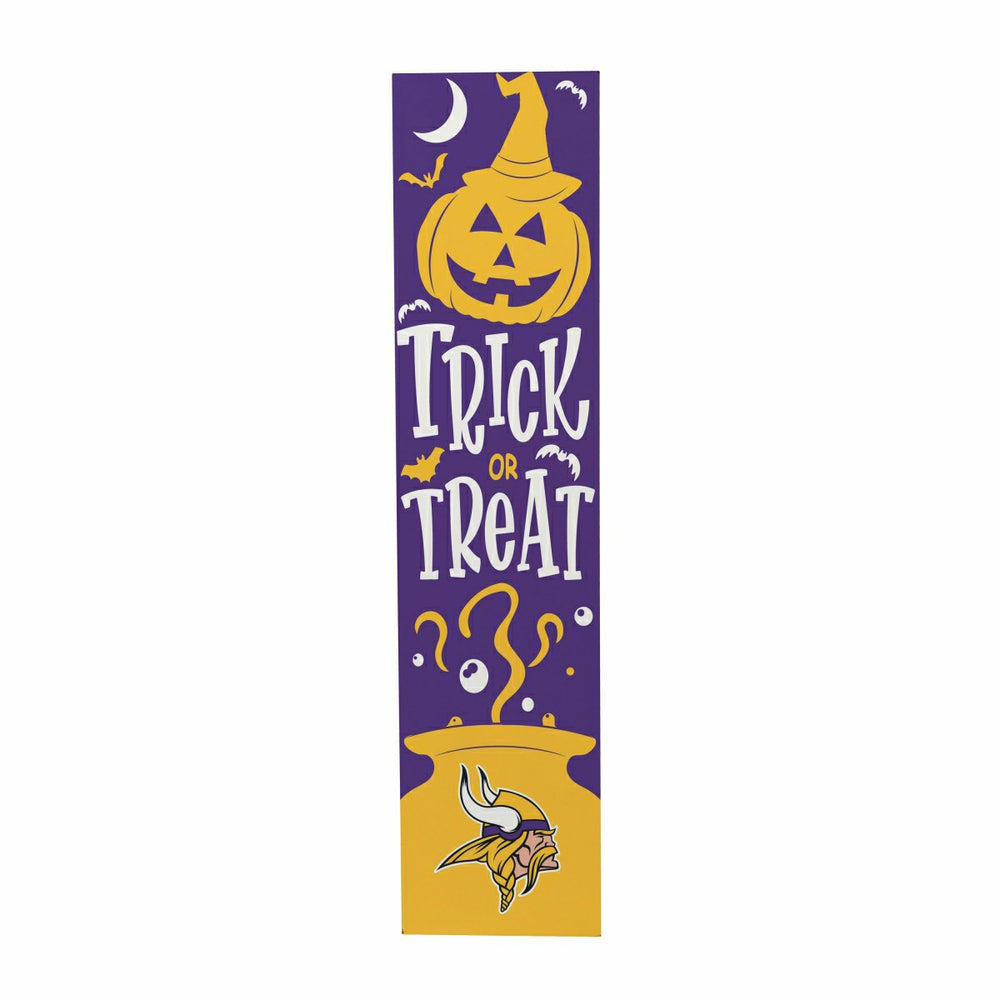 47" Double Sided Leaner, Minnesota Vikings, Halloween, NFL, Home