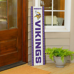 47" Double Sided Leaner, Minnesota Vikings, Christmas, NFL, Home