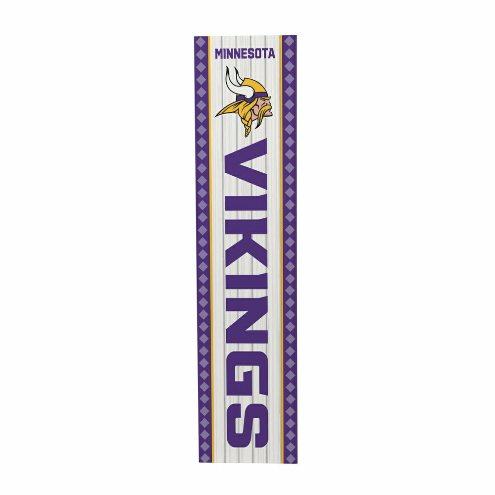 47" Double Sided Leaner, Minnesota Vikings, Christmas, NFL, Home