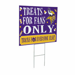 Minnesota Vikings Yard Sign, Halloween Treats for Fans, NFL, Home
