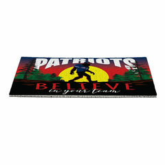 New England Patriots Bigfoot PVC Mat, 28"x16", NFL