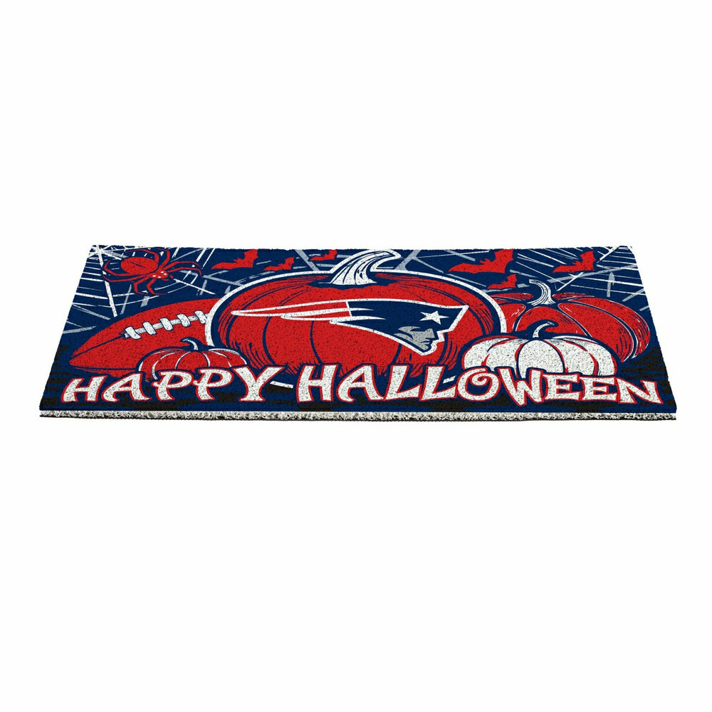 New England Patriots Halloween PVC Mat, 28"x16", NFL