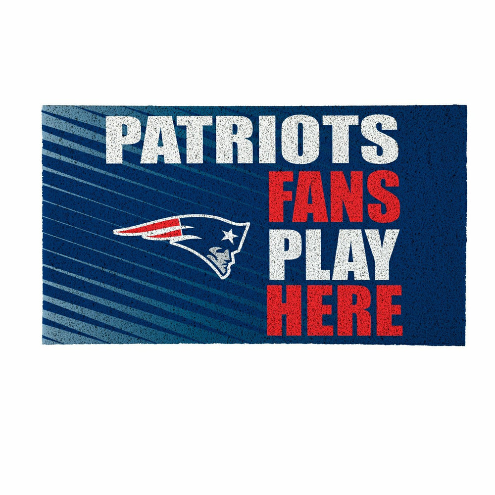 New England Patriots Fan Mat, 28"x16", NFL