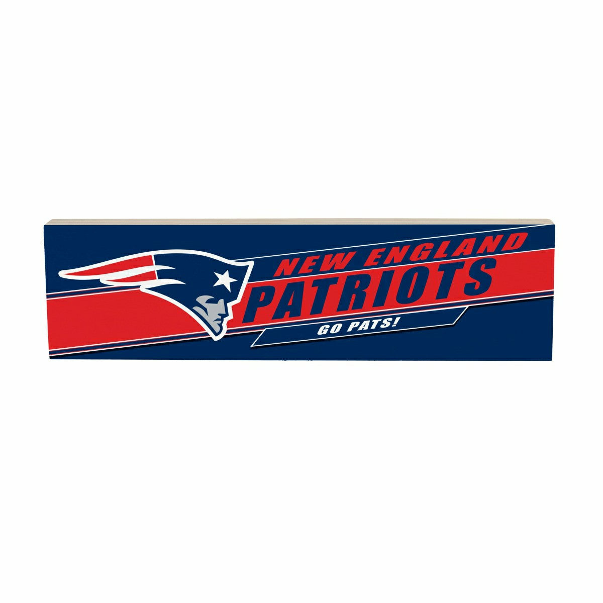 New England Patriots Mantle Sign, Down Home Fans, 5x18, NFL, Home