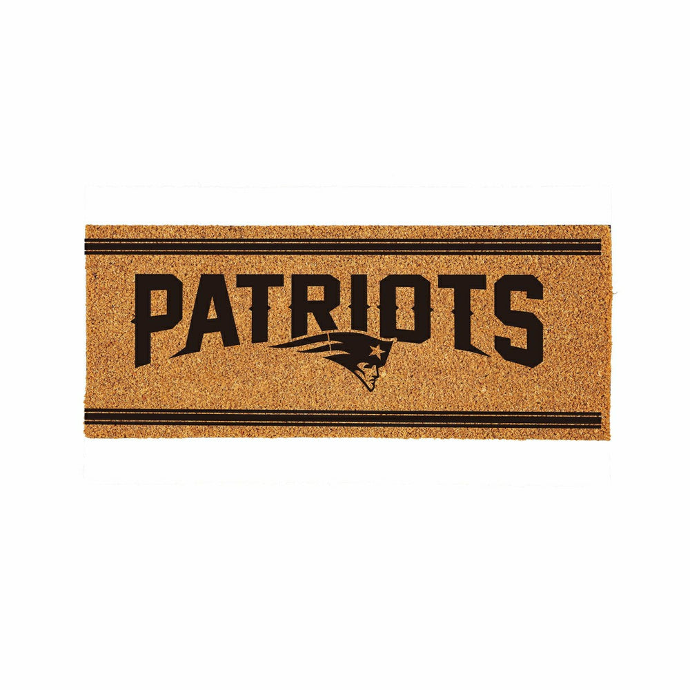 New England Patriots Extra Large One Color Coir Mat, 60"x24", NFL