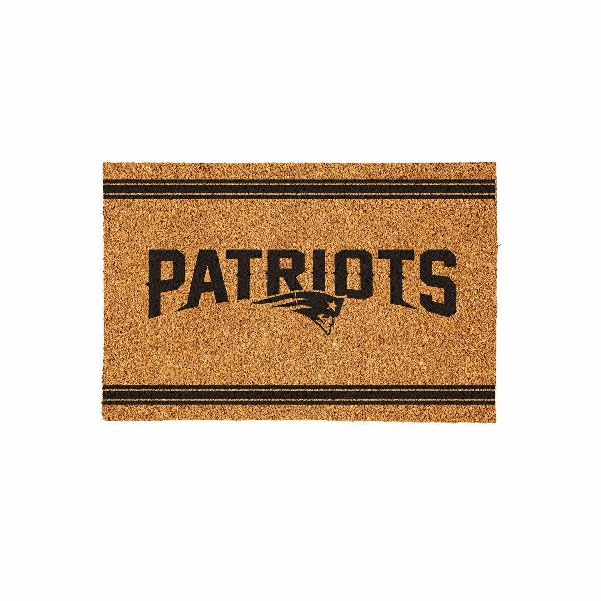 New England Patriots Large One Color Coir Mat, 36"x24", NFL