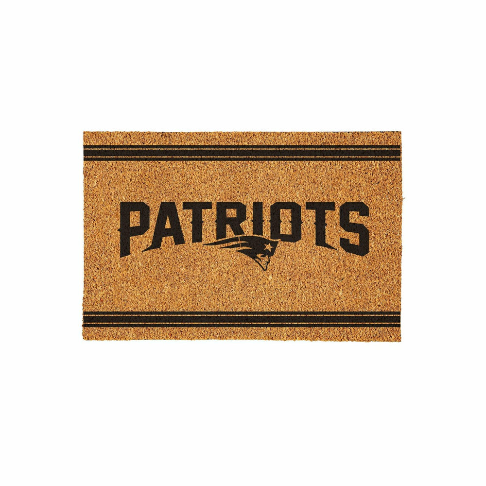 New England Patriots Large One Color Coir Mat, 36"x24", NFL