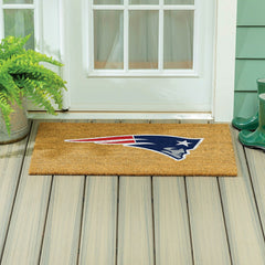 New England Patriots Large Full Color Coir Mat, 36"x24", NFL