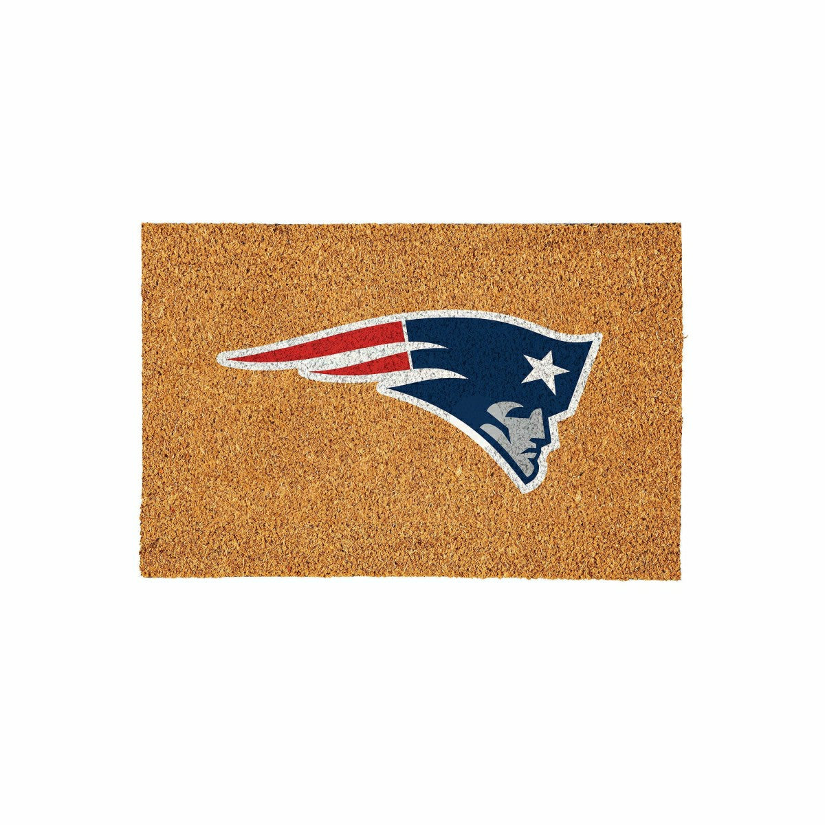 New England Patriots Large Full Color Coir Mat, 36"x24", NFL