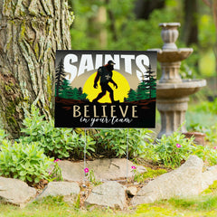 New Orleans Saints Yard Sign, Bigfoot, NFL, Home