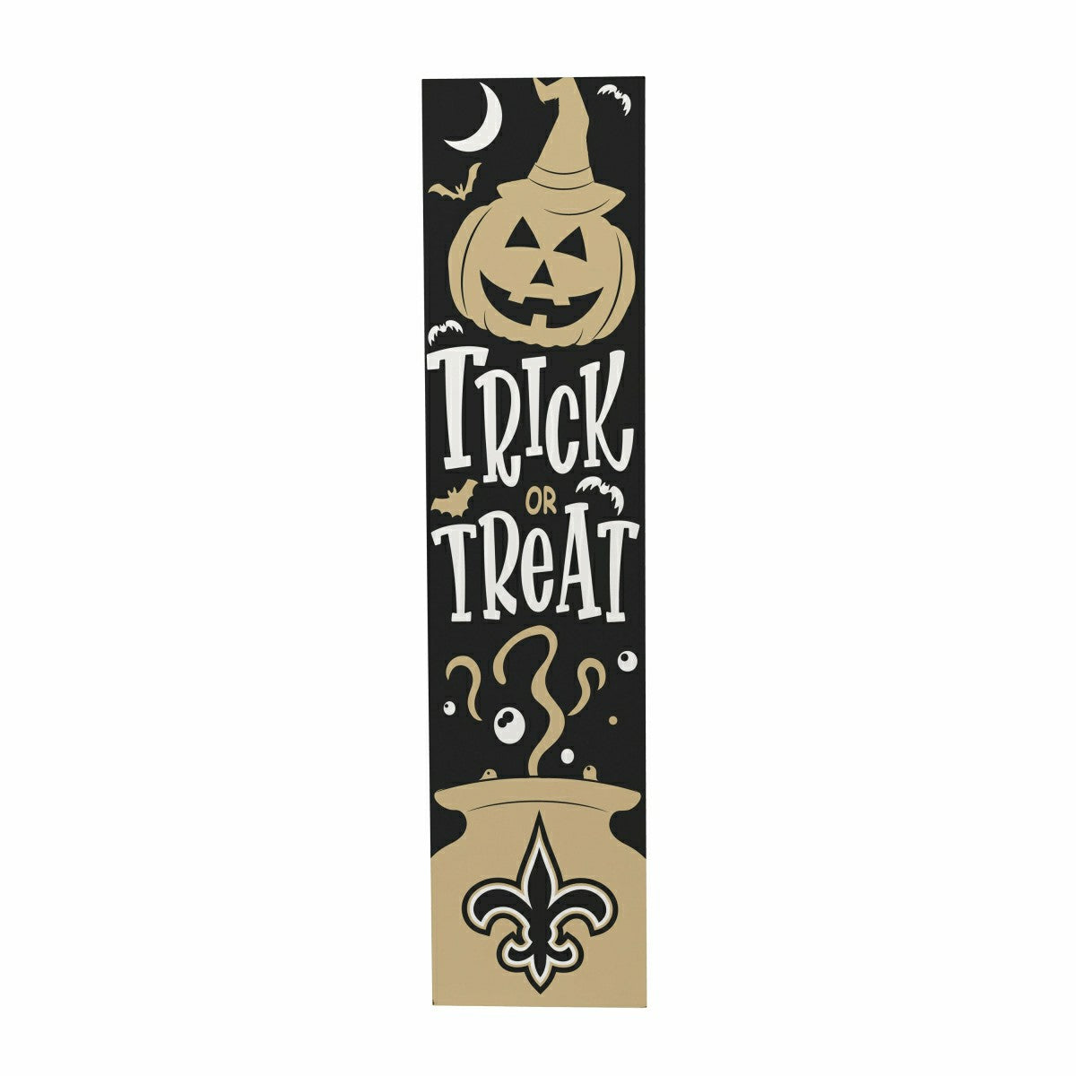 47" Double Sided Leaner, New Orleans Saints, Halloween, NFL, Home