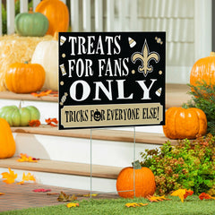New Orleans Saints Yard Sign, Halloween Treats for Fans, NFL, Home