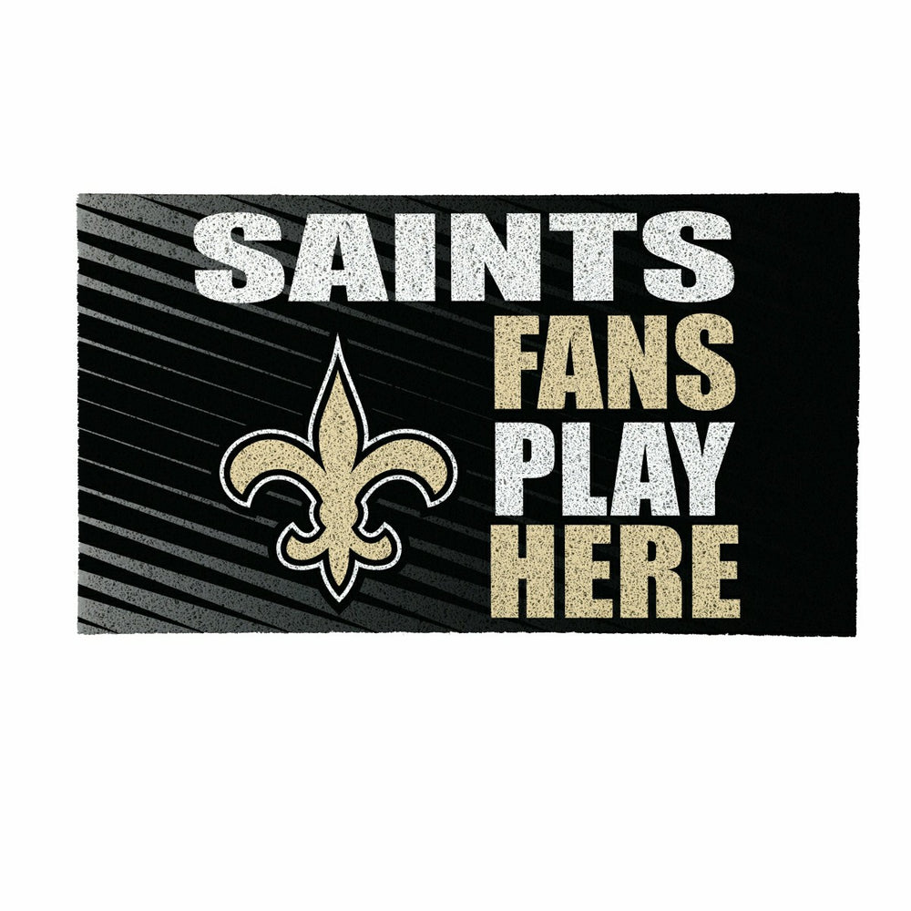 New Orleans Saints Fan Mat, 28"x16", NFL