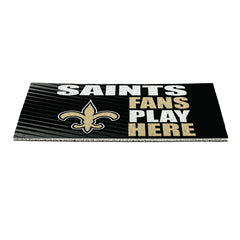 New Orleans Saints Fan Mat, 28"x16", NFL
