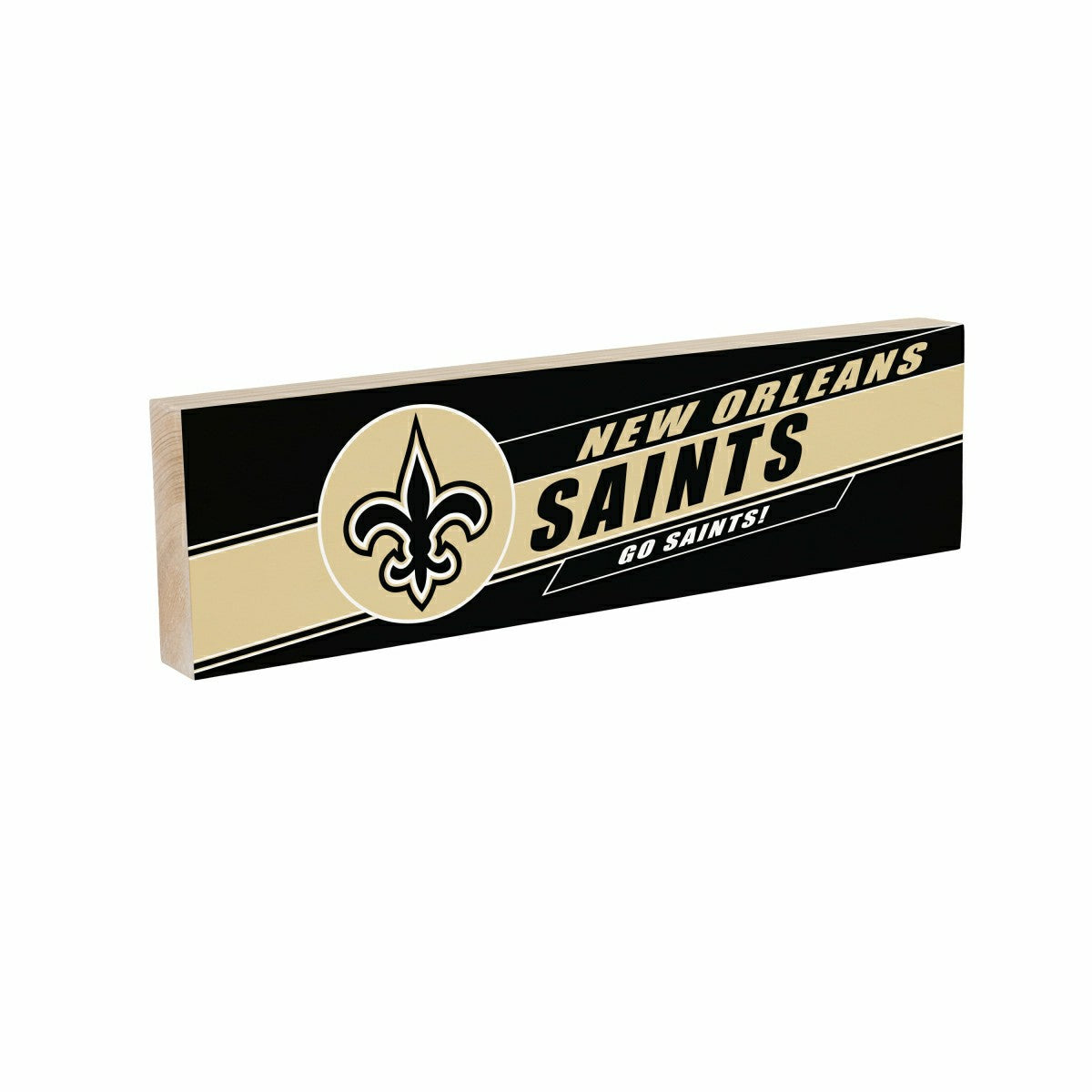 New Orleans Saints Mantle Sign, Down Home Fans, 5x18, NFL, Home