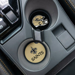 New Orleans Saints Car Coaster Set, 2pc, NFL