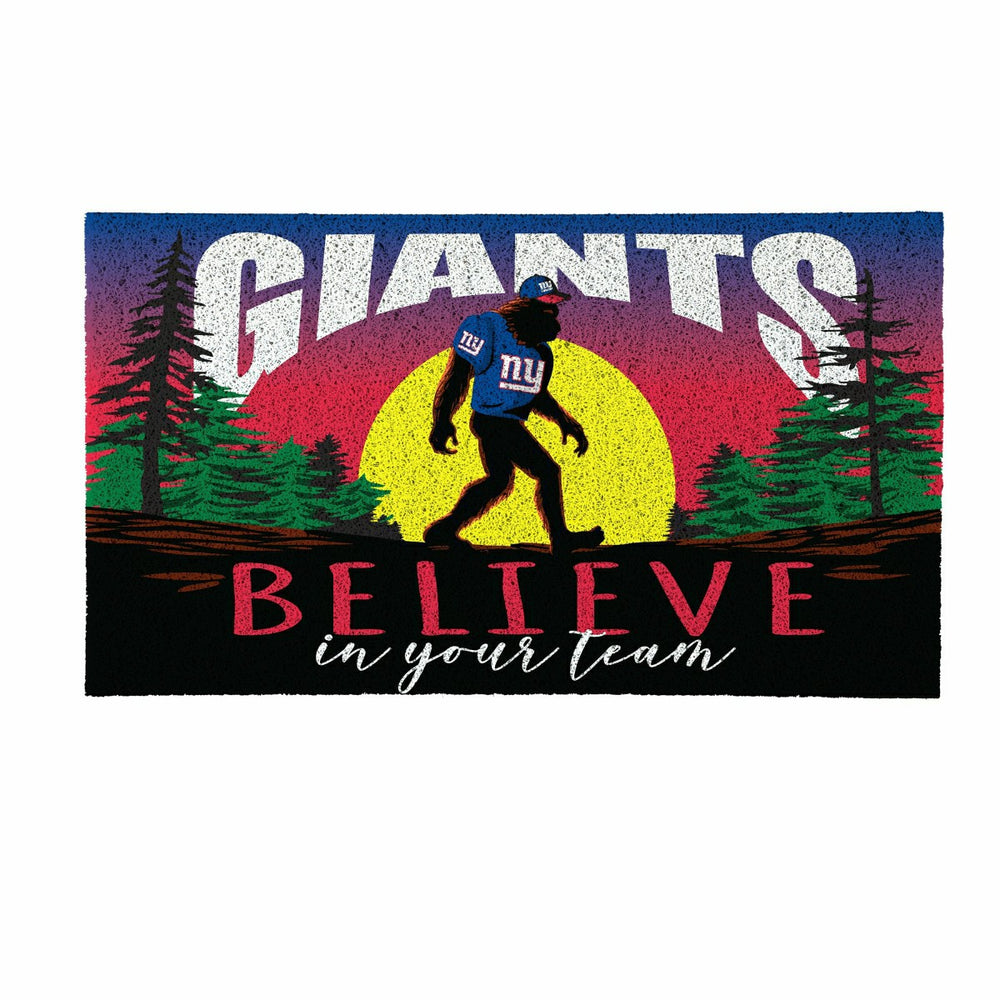 New York Giants Bigfoot PVC Mat, 28"x16", NFL