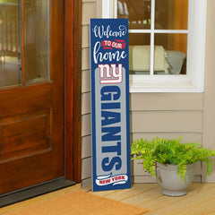 47" Double Sided Leaner, New York Giants, Halloween, NFL, Home