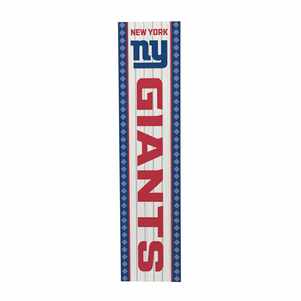 47" Double Sided Leaner, New York Giants, Christmas, NFL, Home