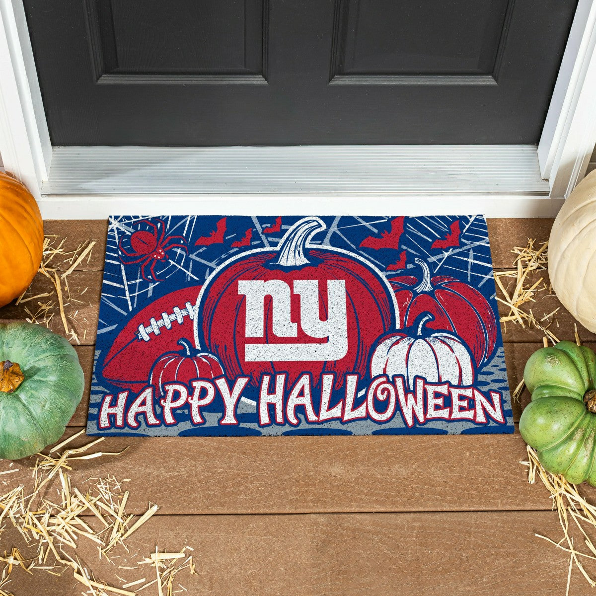 New York Giants Halloween PVC Mat, 28"x16", NFL