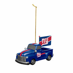 New York Giants Mini Tabletop Rally Truck, Set of 2, NFL, Home