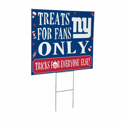New York Giants Yard Sign, Halloween Treats for Fans, NFL, Home