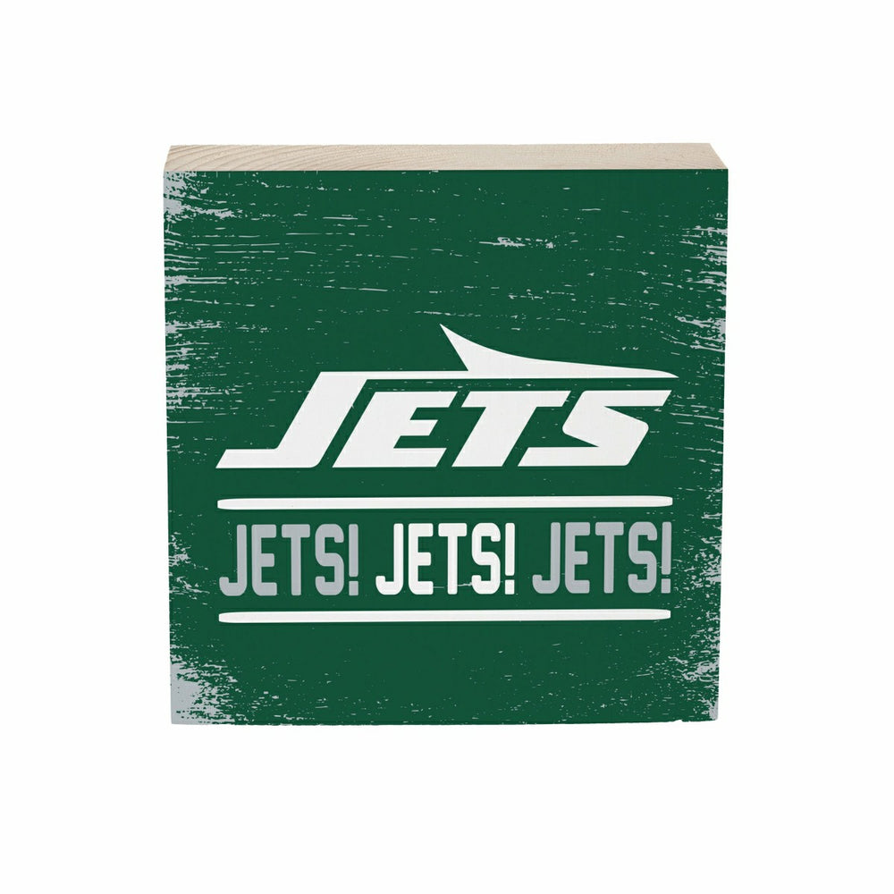 New York Jets Plock, Down Home Fans, 6x6, NFL, Home