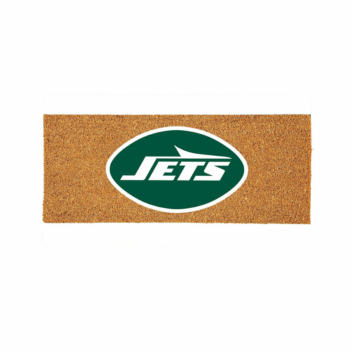 New York Jets Extra Large Full Color Coir Mat, 60"x24", NFL
