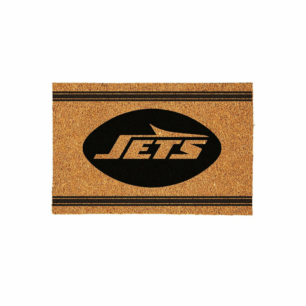 New York Jets Large One Color Coir Mat, 36"x24", NFL