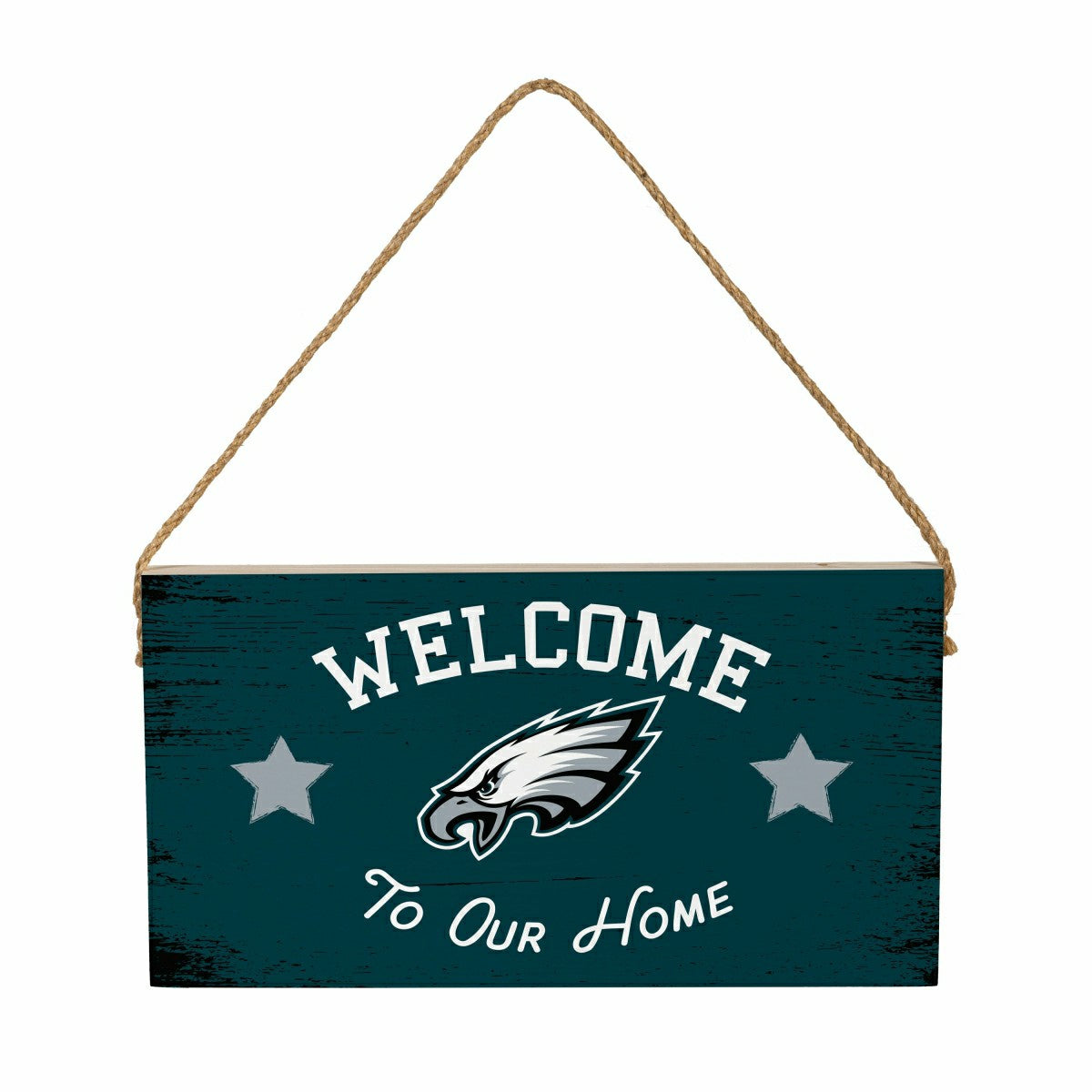 Philadelphia Eagles Wood Wall Sign, 6x11, NFL, Home
