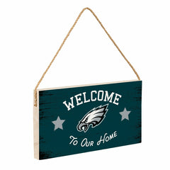 Philadelphia Eagles Wood Wall Sign, 6x11, NFL, Home