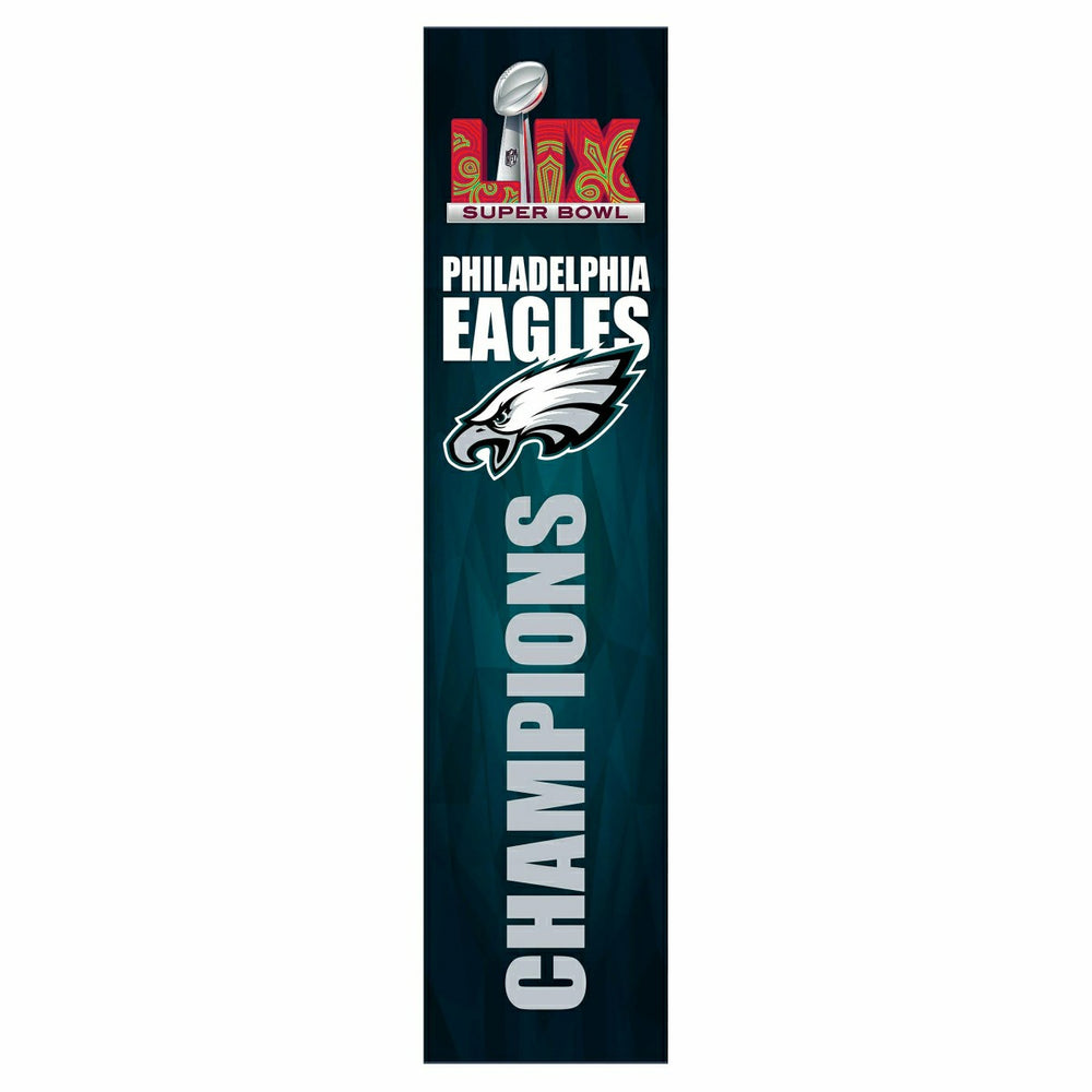 Philadelphia Eagles Super Bowl 59 Champions Porch Leaner, 46", NFL