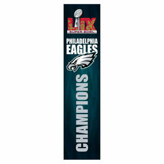 Philadelphia Eagles Super Bowl 59 Champions Porch Leaner, 46", NFL
