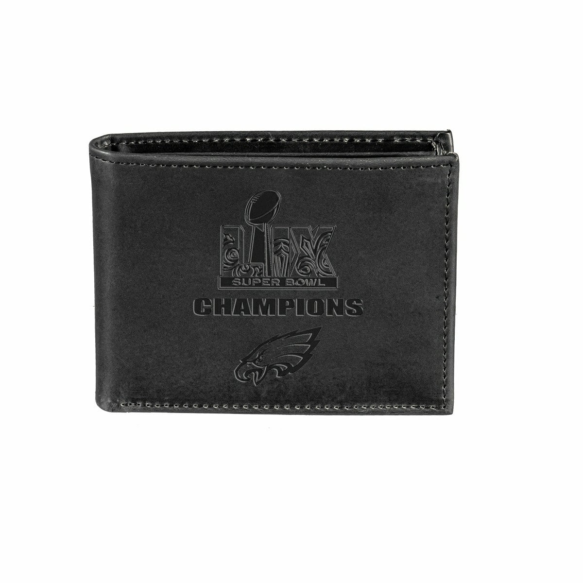 Philadelphia Eagles Super Bowl 59 Champions Wallet, Bi-fold, Black, NFL