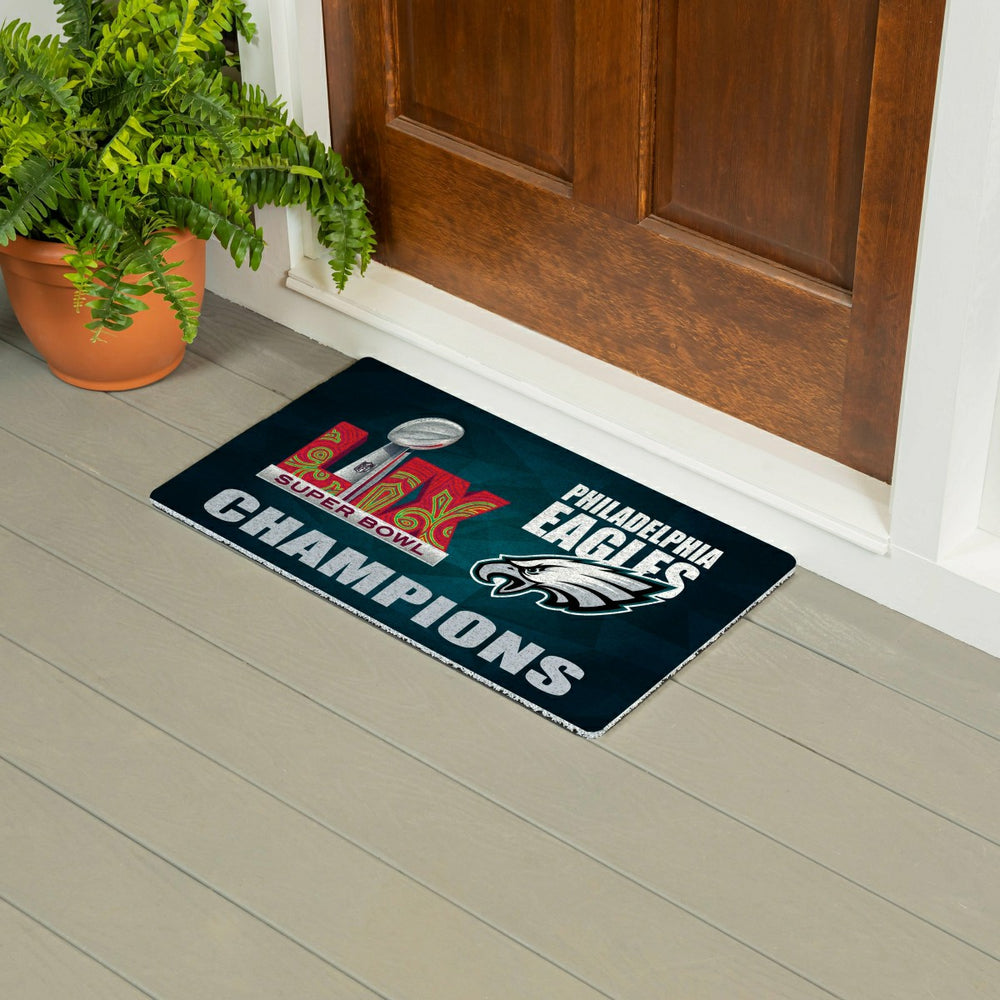 Philadelphia Eagles Super Bowl 59 Champions Turf Mat, Color, NFL