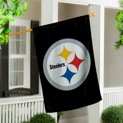 Applique Flag, Reg, Pittsburgh Steelers, NFL, Home