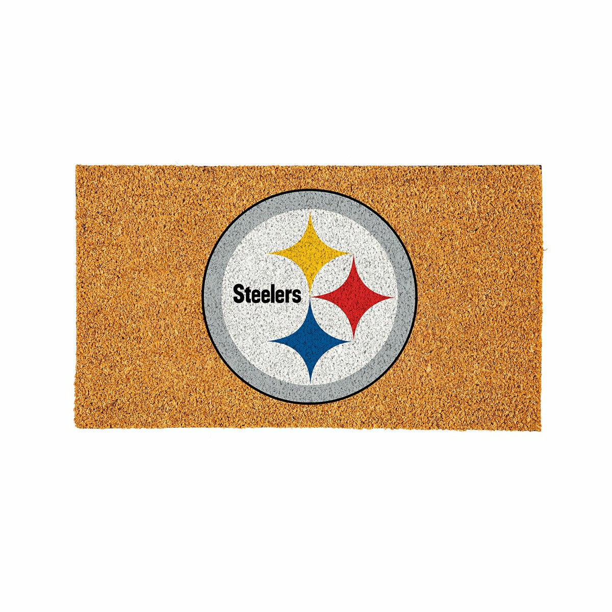 Coir Mat, 16"x28", Pittsburgh Steelers, NFL