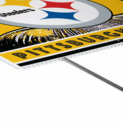 Pittsburgh Steelers Yard Sign, Patriotic, NFL, Home