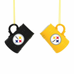 Pittsburgh Steelers Ceramic Mini Stein, 3oz, set of 2, NFL, Home